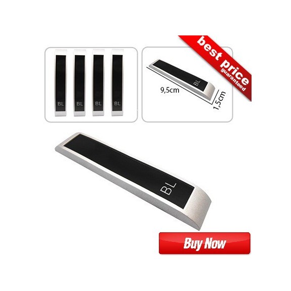 Buy Original Classic Silver-Black Label(BL) Door Guards at low prices-RideoFrenzy