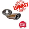 Buy Diamond Cut Heavy Duty Stainless Steel Exhaust Mufflers / Pipe at low prices-RideoFrenzy