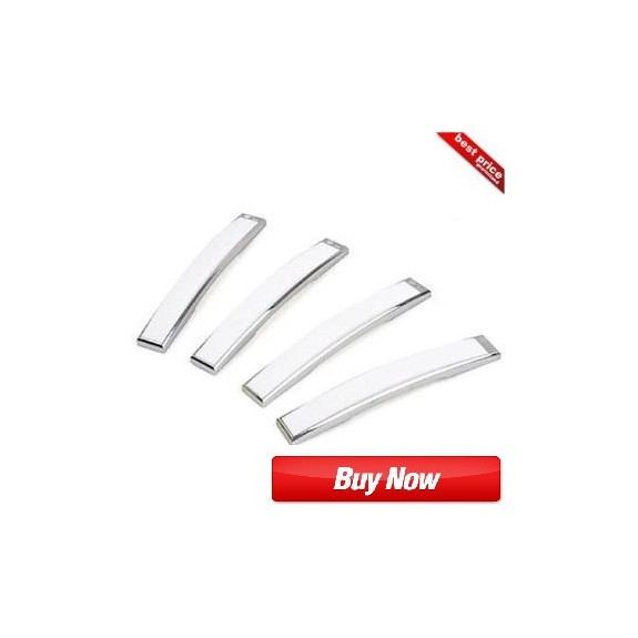 Buy Black Label (BL) White SlimLine Door Guards at low prices-RideoFrenzy