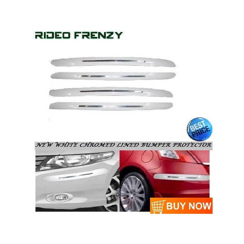 Buy Original SKI White Line Bumper Protectors at low prices-RideoFrenzy