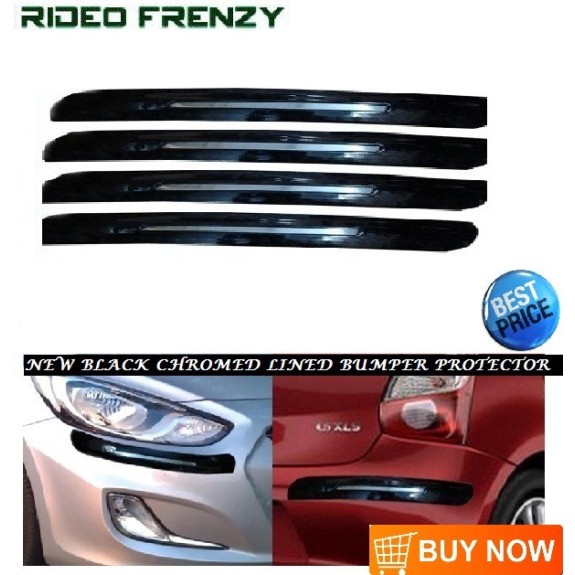 Buy Original SKI Black Line Bumper Protectors at low prices-RideoFrenzy