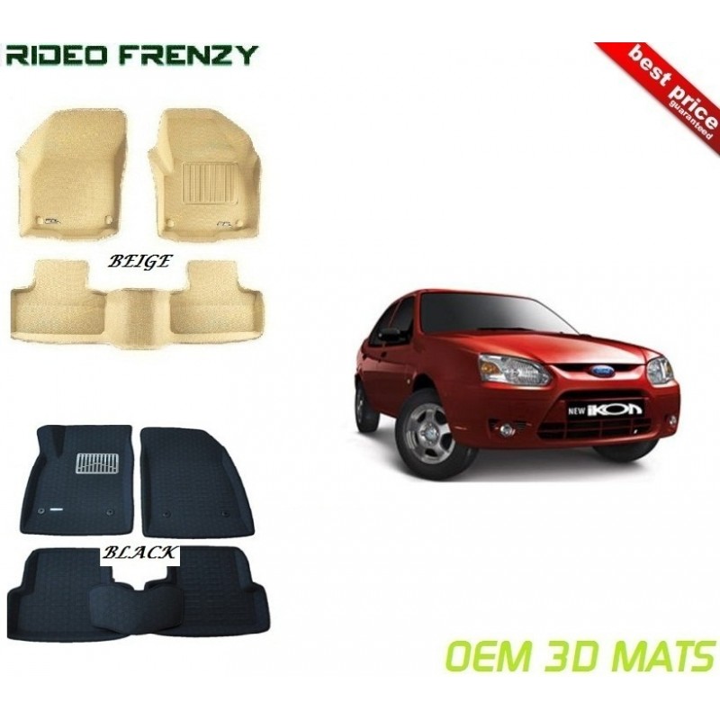 Buy Ultra Light Bucket Ford IKON 4D Crocodile Floor Mats online at low prices-Rideofrenzy