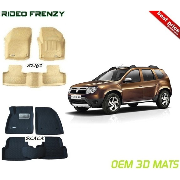 Ultra Light Bucket Renault Duster 3D Floor Mats online | Rideofrenzy