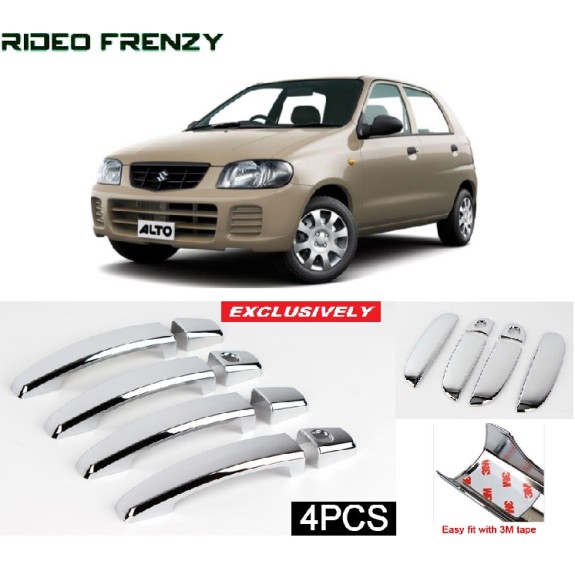 Buy Maruti Alto Door Chrome Catch/Handle Cover online at low prices-RideoFrenzy
