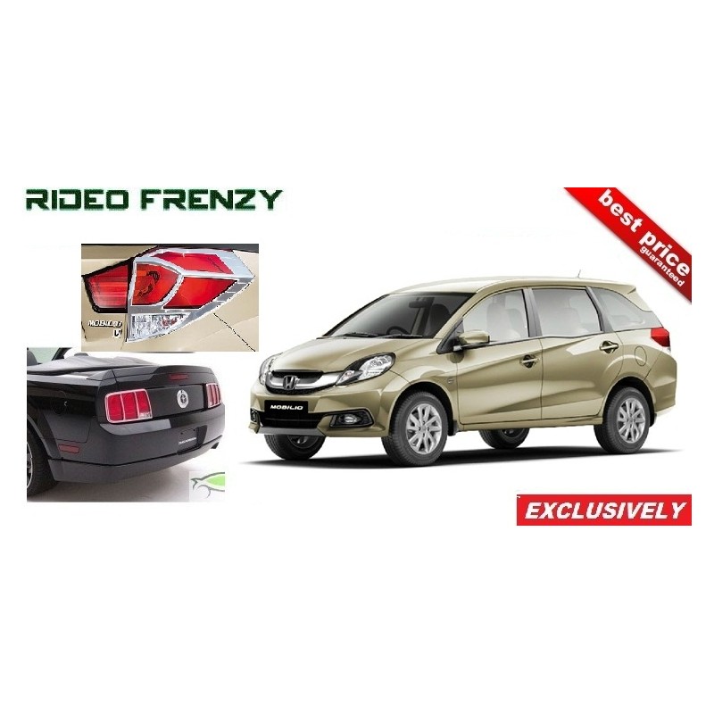 Buy Honda Mobilio Chrome Tail Light Cover online at low prices-RideoFrenzy