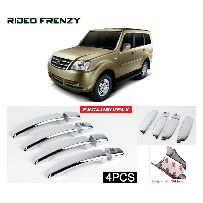 Buy Tata Sumo Grande Door Chrome Handle Cover online at low prices-RideoFrenzy