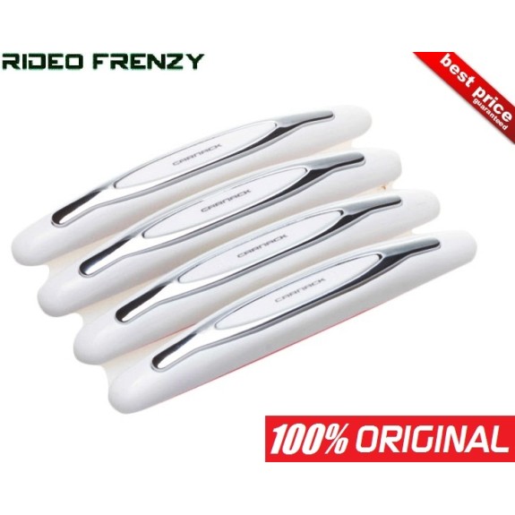 Buy Compact Edge White Car Door Guards at low prices-RideoFrenzy