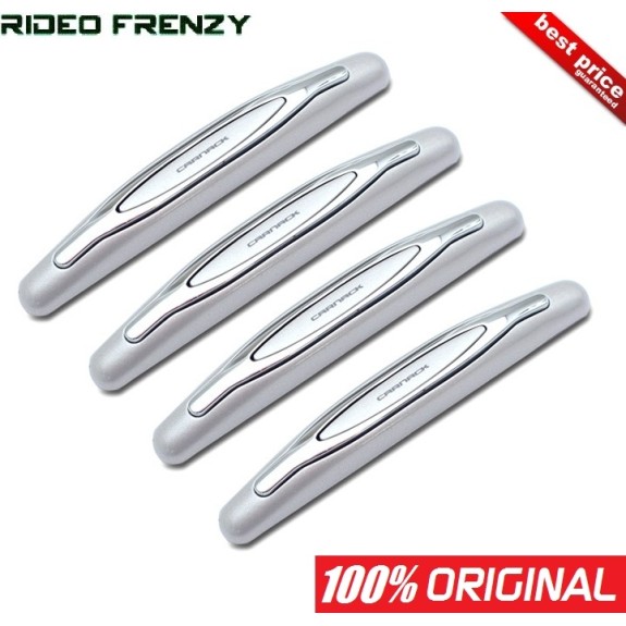 Buy Compact Edge Silver Car Door Guards at low prices-RideoFrenzy