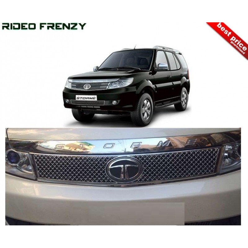 Buy Premium Quality Safari Storme Chrome Grill at low prices-RideoFrenzy