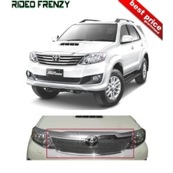 Buy Premium Quality Toyota Fortuner Front Chrome Grill Covers at low prices-RideoFrenzy