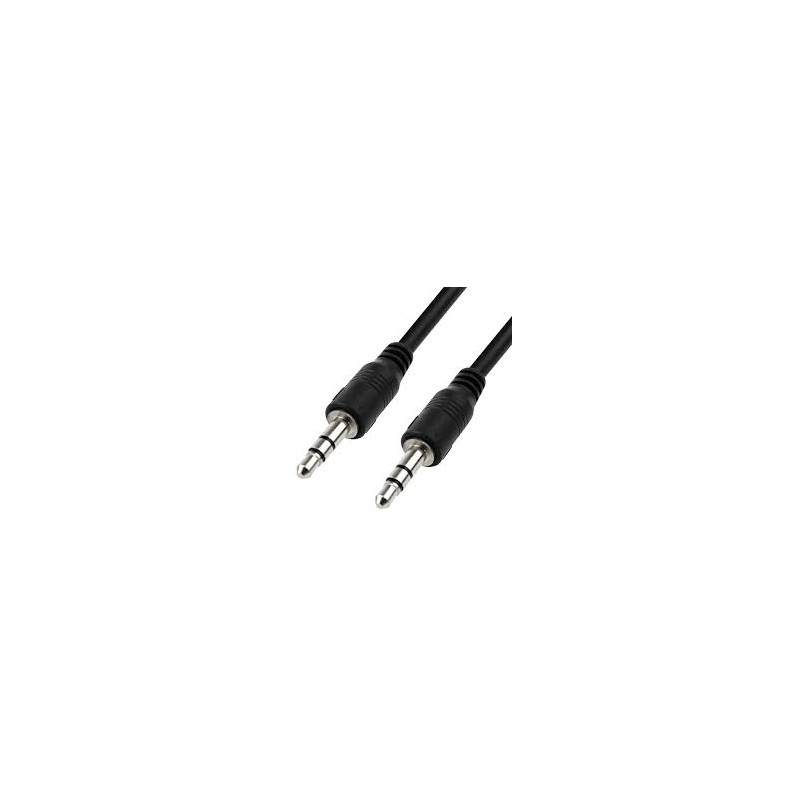 Set Of 2 Car Stereo AUX Cable 3.5mm Male to Male
