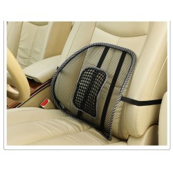 Car Seat Massage Chair Back Lumbar Support Mesh Ventilate Cushion Pad