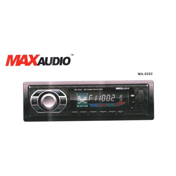 Max Audio MA-0101 - Car MP3/FM/USB/SD/MMC/AUX Player
