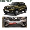 Buy Super Glossy Renault Kwid Full Chrome Grill Covers at low prices | RideoFrenzy