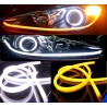 Buy Flexible Dual Color LED Daytime Running Light-DRL at low prices-RideoFrenzy