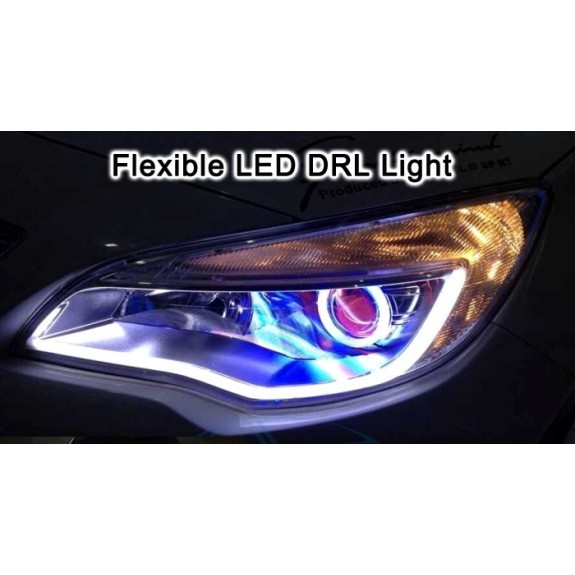 Buy Flexible Dual Color LED Daytime Running Light-DRL at low prices-RideoFrenzy