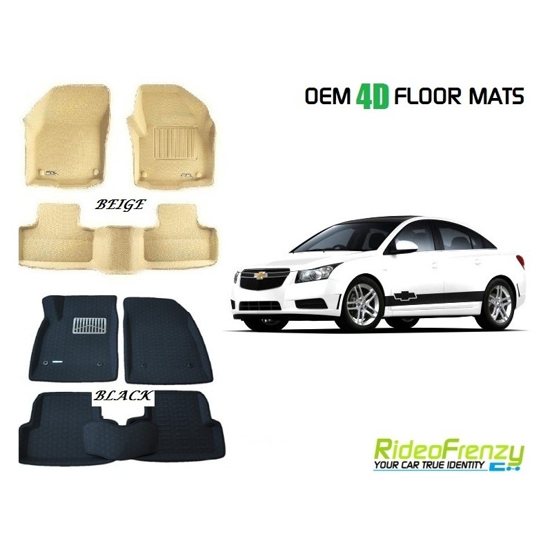 Buy Ultra Light Bucket Chevrolet Cruze 4D Floor Mats online | Rideofrenzy