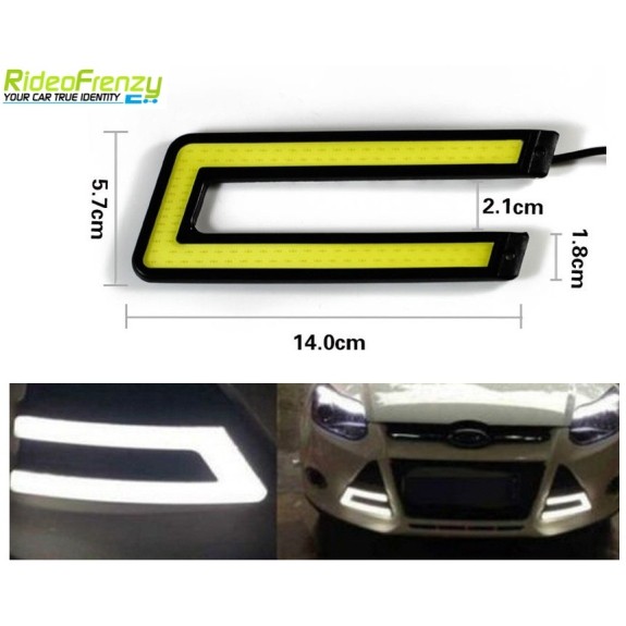 Buy Waterproof White Daytime Running Light DRL at low prices-RideoFrenzy