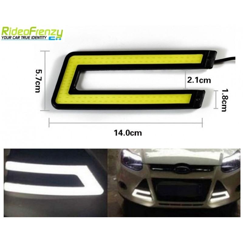 Buy Waterproof White Daytime Running Light DRL at low prices-RideoFrenzy