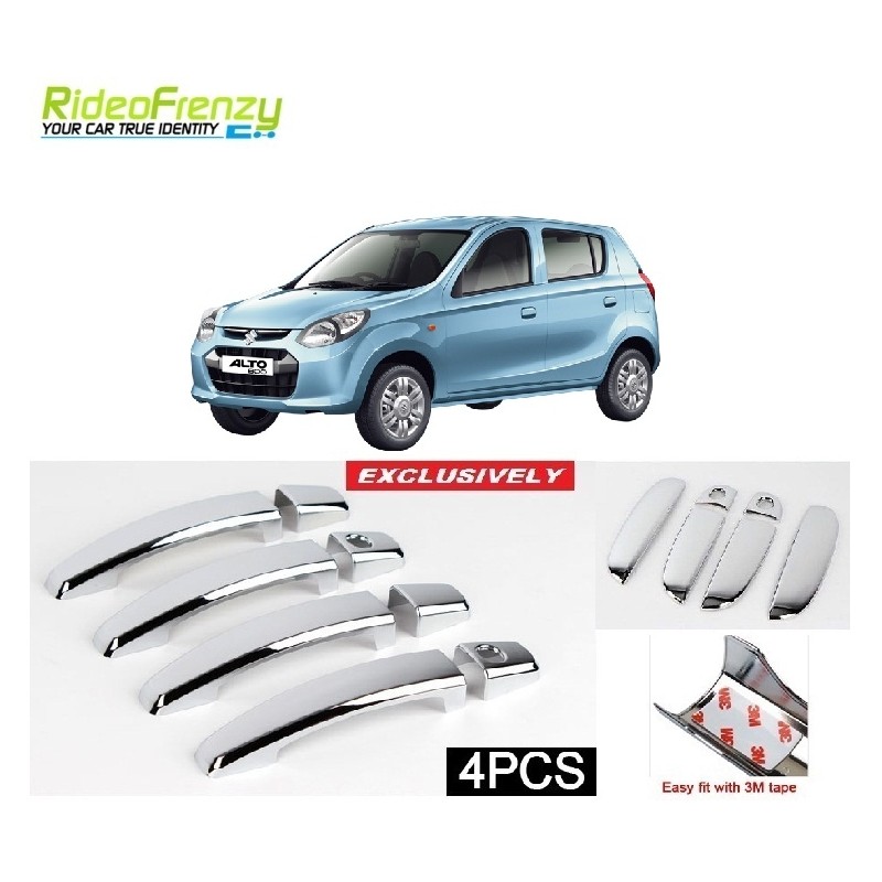 Buy Maruti Alto 800 Door Chrome Catch/Handle Cover at low prices-RideoFrenzy