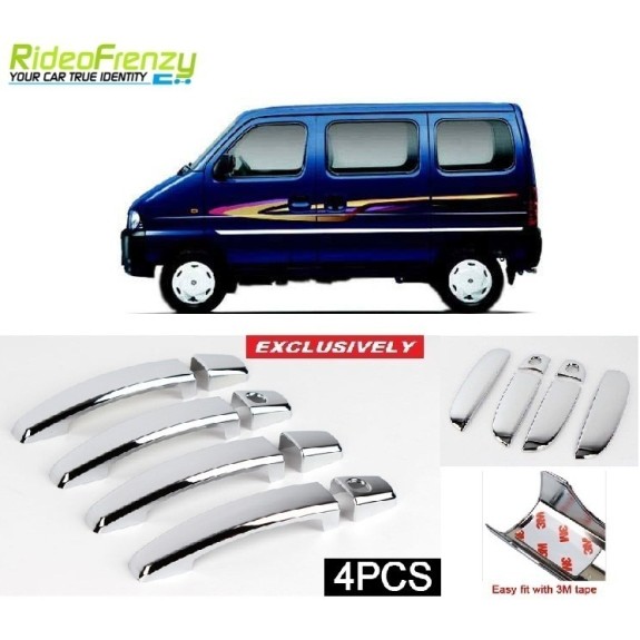 Buy Maruti Eeco Door Chrome Handle Cover online at low prices-RideoFrenzy