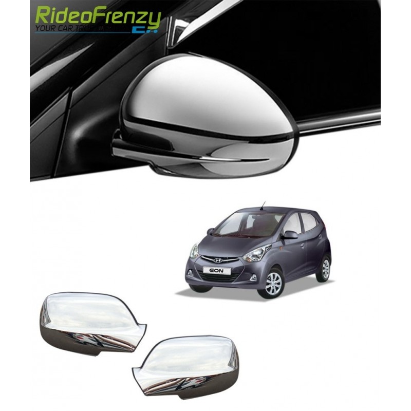 Buy Triple Layered Hyundai Eon Chrome Mirror Covers online at low prices-RideoFrenzy