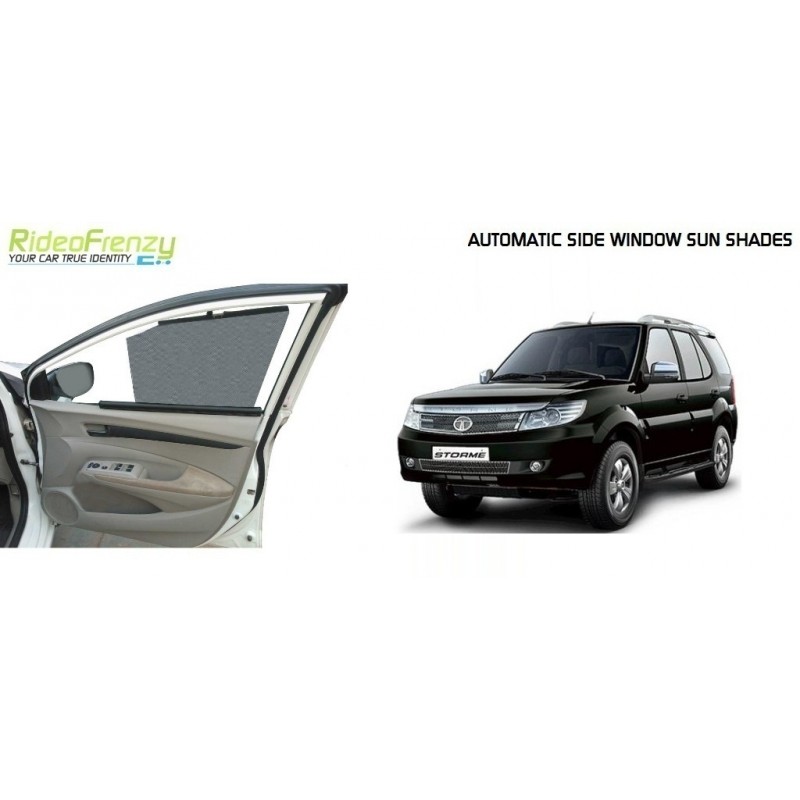 Buy Tata Safari Storme Automatic Side Window Sun Shade online at low prices-RideoFrenzy