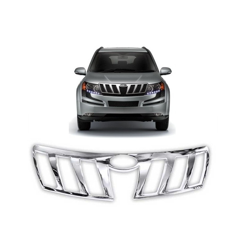 Buy Mahindra XUV500 Front Chrome Grill Covers at low prices-RideoFrenzy