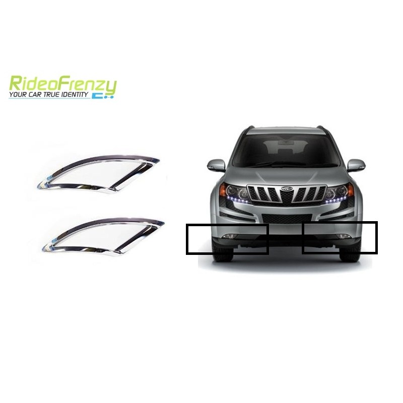 Buy Mahindra XUV500 Chrome Fog Lamp Covers online at low prices-Rideofrenzy