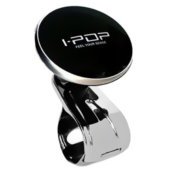 Buy Premium Black Chrome I-POP Steering Knob