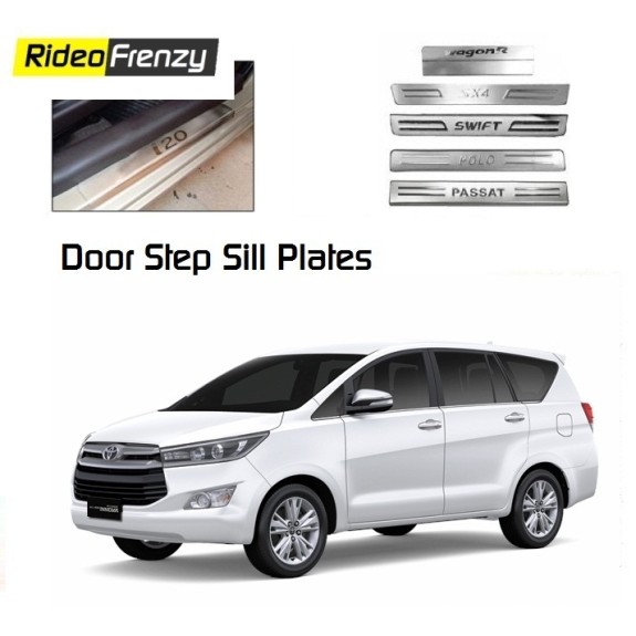 Buy Innova Crysta Door Stainless Steel Sill Plates online at low prices-Rideofrenzy