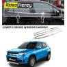 Buy Vitara Brezza Lower Window Garnish | Stainless Steel