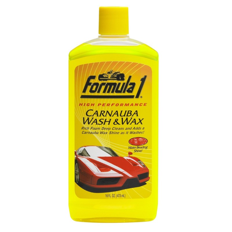 Formula 1 Carnauba Wash and Wax Shampoo (473 ml)