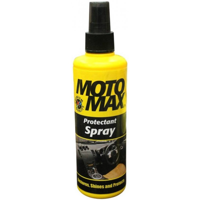 MotoMax Shiner & Protectant Spray for Exterior & Interior  (200 ml)