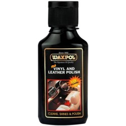 Waxpol Premium Vinyl Leather And Dashboard Polish(125 g)