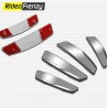 Status White High Glossy Slim Door Guards