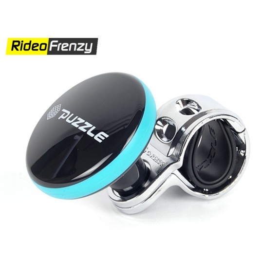 Buy Puzzle Blue Power Steering Knob online India | Imported | 100% Original