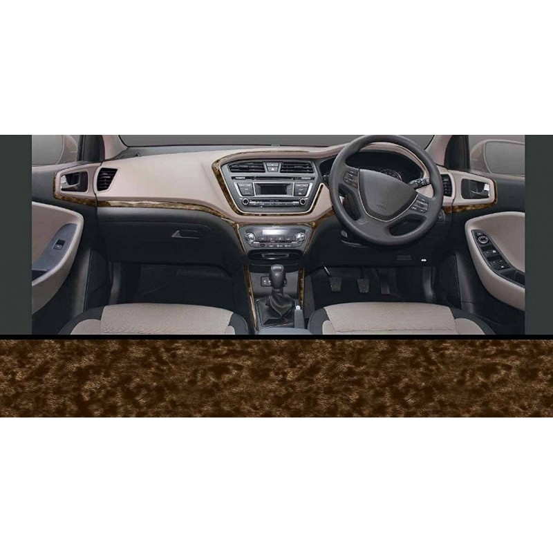 Hyundai Grand i10 Rosewood Wooden Dashboard Trim Kit