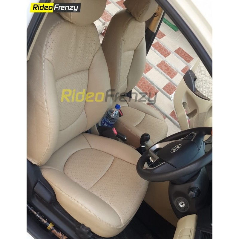 Italian Leather Seat Covers for Verna Fluidic
