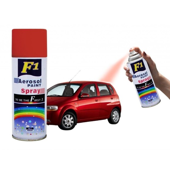 F1 White Aerosol Spray Paint