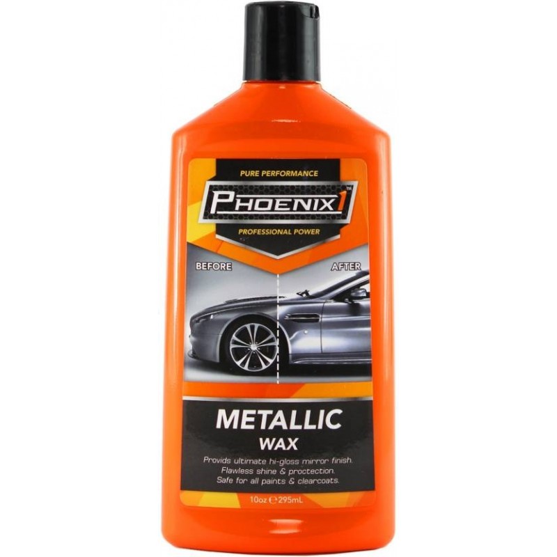 Phoenix1 Metallic Wax Car Polish  (295 ml)