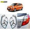 Buy Premium New Alto K10 Chrome Tail Light Covers at low prices-RideoFrenzy