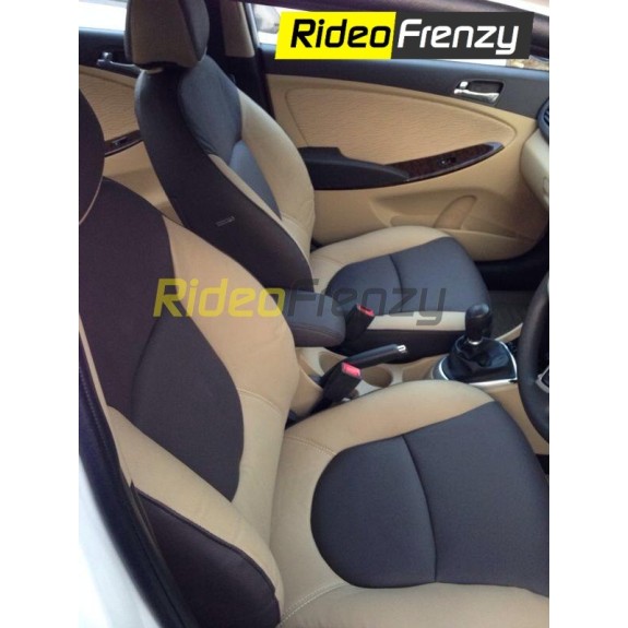 Premium Leather Seat Covers for Verna Fluidic