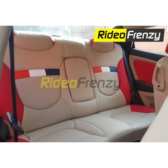 Bucket Fit Leather Seat Covers for Verna Fluidic