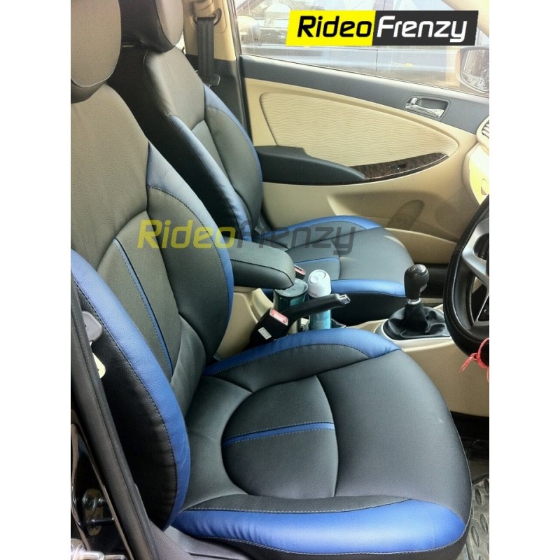 Italian Leather Seat Covers for Verna Fluidic