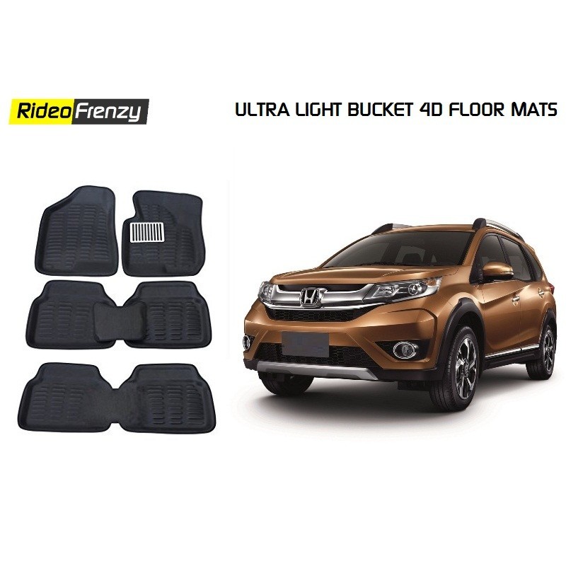 Ultra Light Bucket 4D Floor Mats for Honda BRV