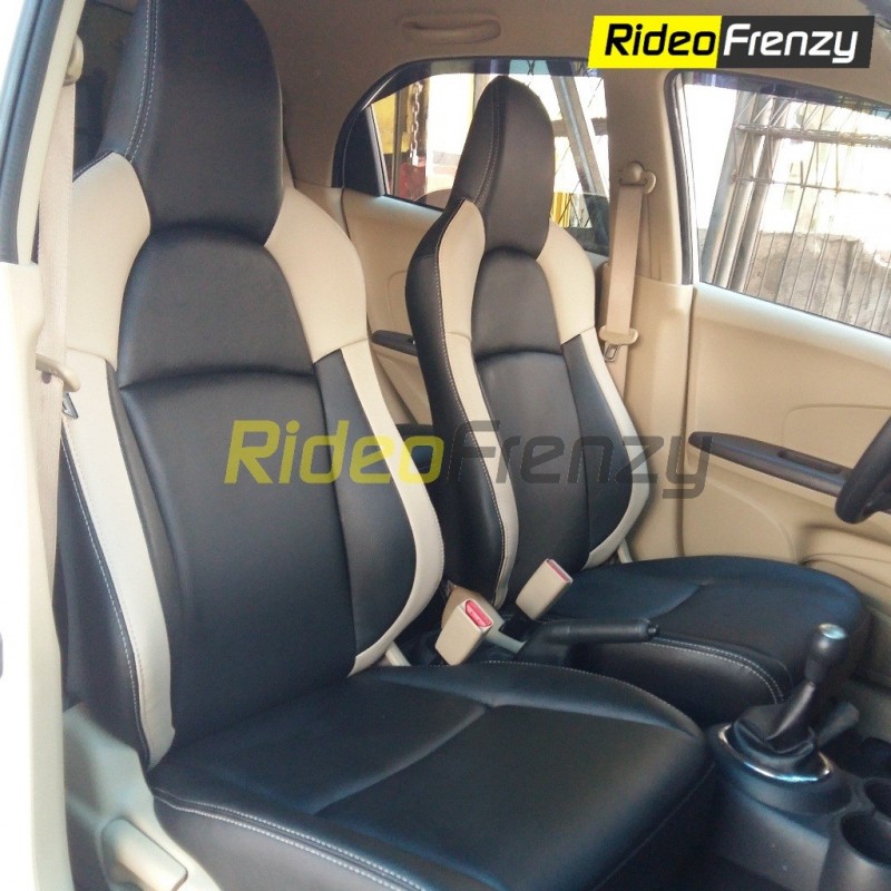 Buy Honda Brio,Amaze,Mobilio Original Pattern Leather Seat Covers