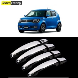 Triple Layered Maruti Suzuki Ignis Chrome Handle Covers