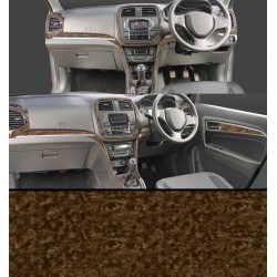 Buy Maruti Suzuki Brezza wooden Dashboard Trims Kit Online | Castlewood