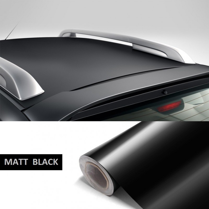 Buy Best Quality Matt Black Roof Wrap Sheet Online | Bubble Free
